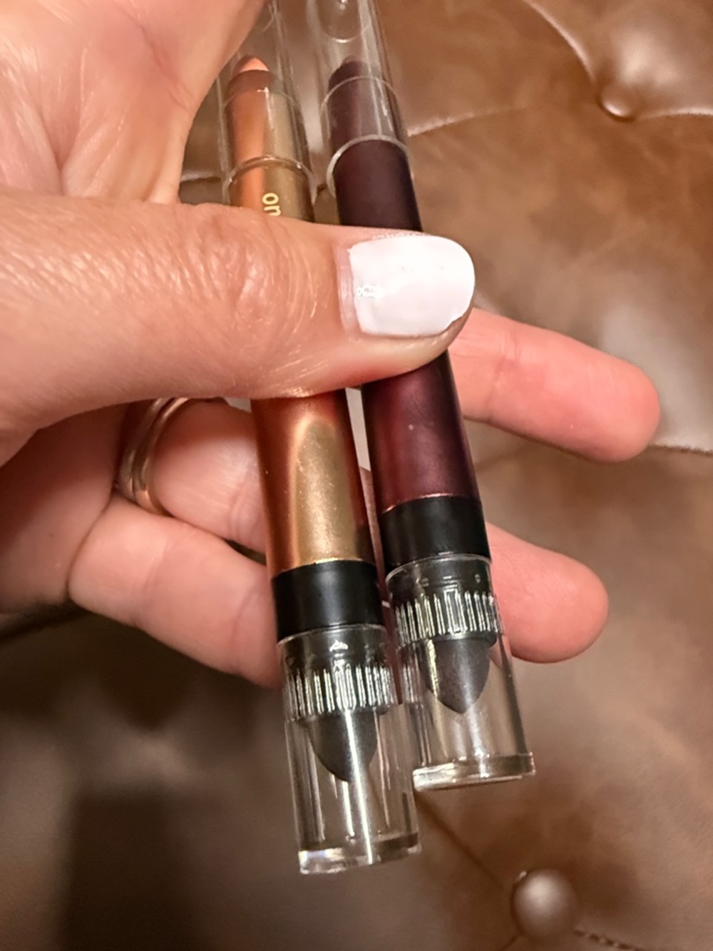 VIRAL Shadow Liner Duo Eye Pencil - Smolder and Gaze - Picture 3 of 3